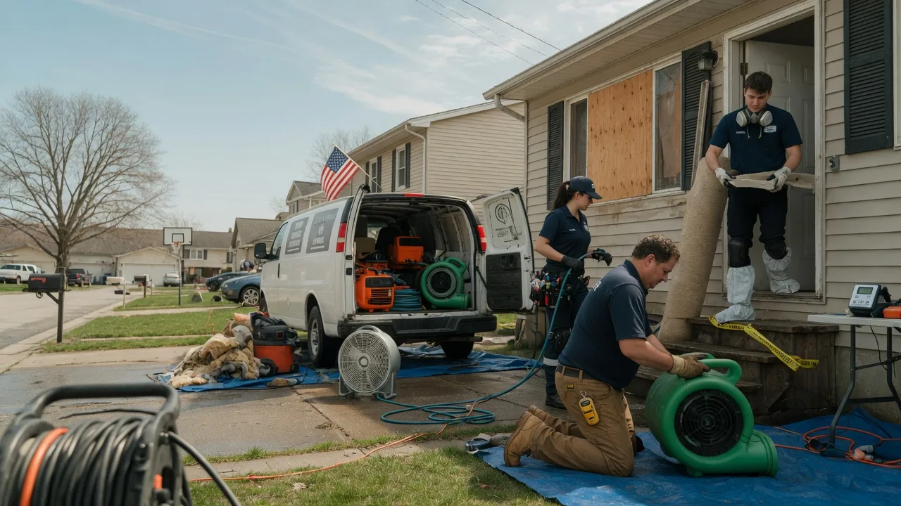 Water Damage Restoration in Salina, KS near me